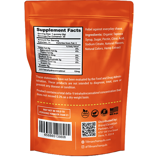 Agent Orange Delta 9 THC Gummies