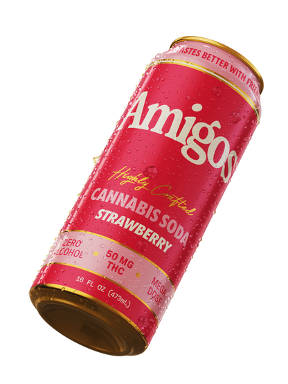 Amigos 50mg Strawberry Soda 24ct