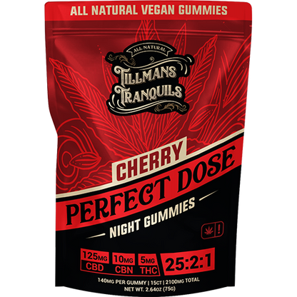 25:2:1 Cherry Sleep Gummies