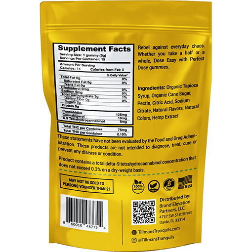25:2:1 Pineapple Boost Gummies