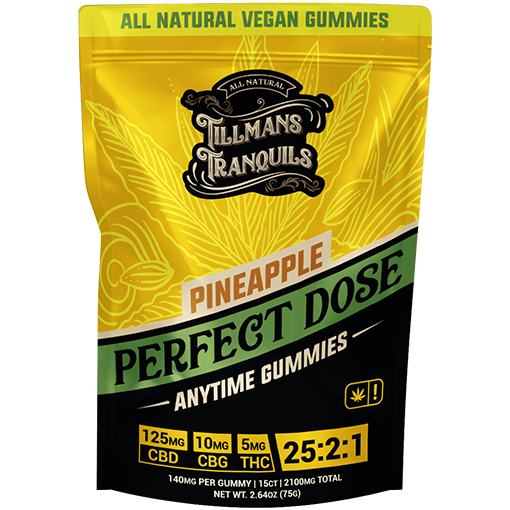 25:2:1 Pineapple Boost Gummies