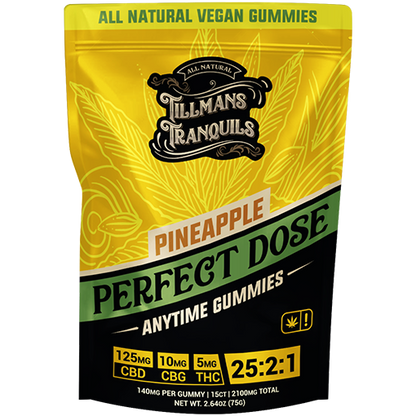 25:2:1 Pineapple Boost Gummies
