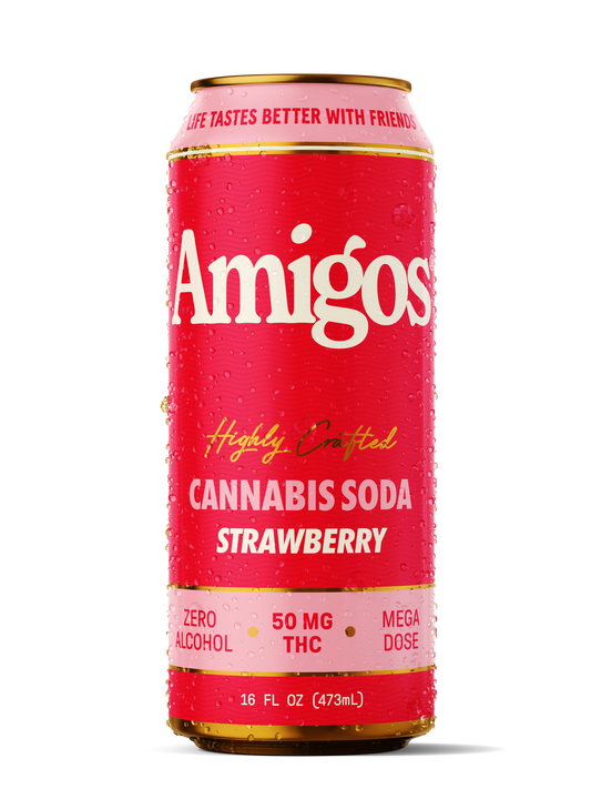 Amigos 50mg Strawberry Soda 24ct