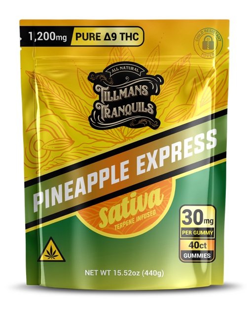40ct Large Pineapple Express 30mg Gummy