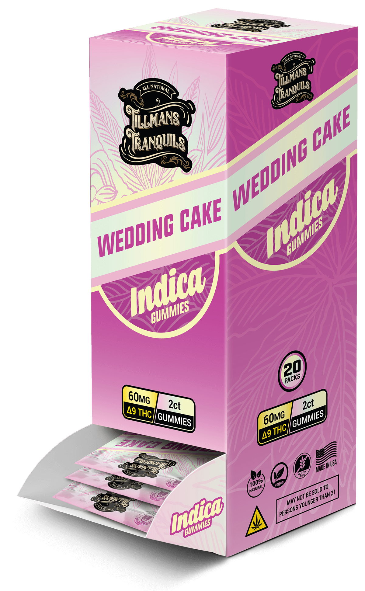 Wedding Cake 60mg 2 Pack Gravity Box