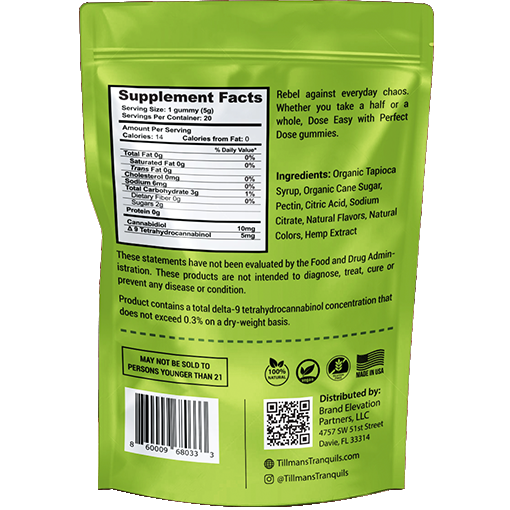 Green Apple Anytime+ 2:1 CBD:THC Perfect Dose Gummies