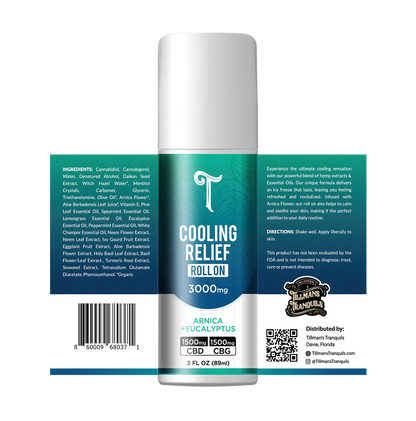 CBD + CBG Cooling Relief Roll On