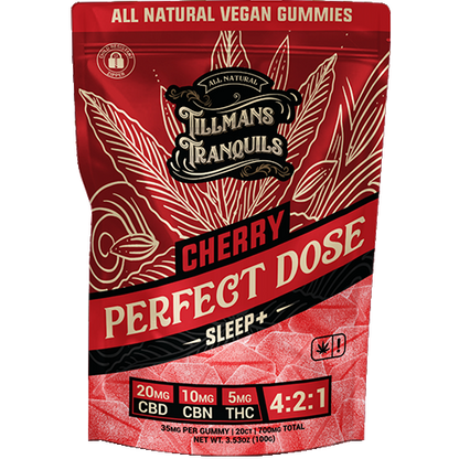 cherry sleep cbn thc gummies