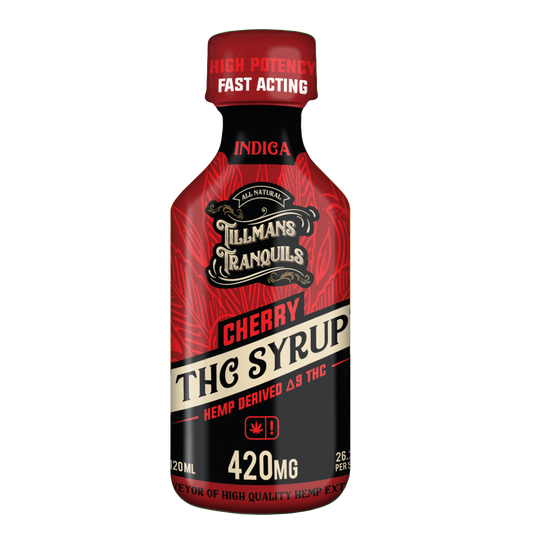 Delta 9 Syrup 420mg - Cherry