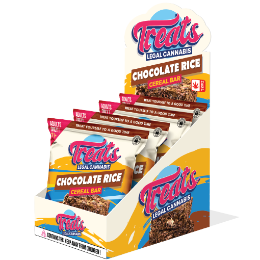 Treats Chocolate Rice Cereal Bar Delta 9 THC