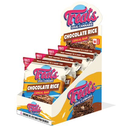 Treats Chocolate Rice Cereal Bar Delta 9 THC
