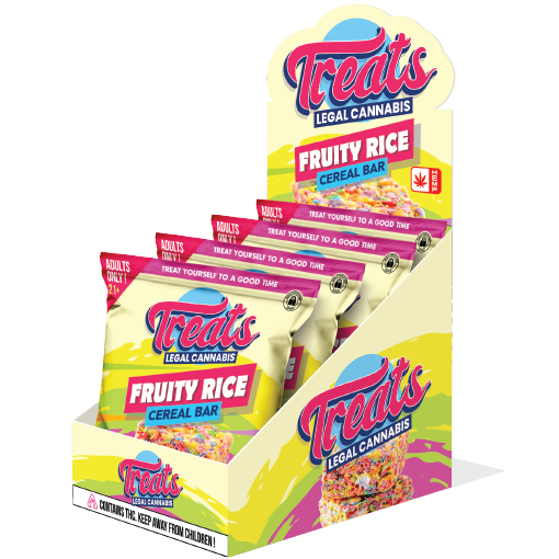 Treats Fruity Rice Cereal Bar Delta 9 THC