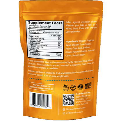 Mango Anytime+ 10:1 CBD:THC Perfect Dose Gummies