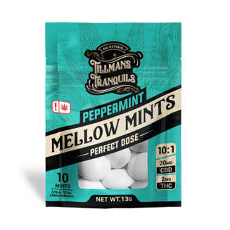 Mellow CBD:THC Peppermint Mints - Single Pack