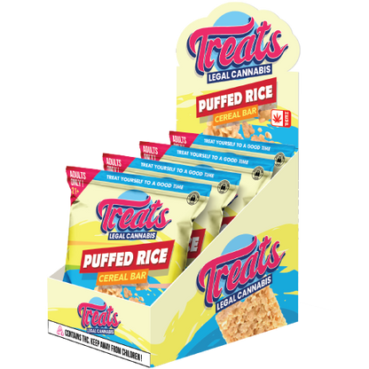 Treats Puffed Rice Cereal Bar Delta 9 THC